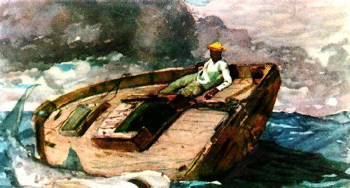 Winslow Homer The Gulf Stream Germany oil painting art